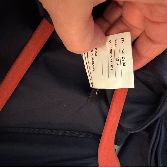 Alfred Sung Bow One Shoulder Satin Trumpet Gown Midnight Navy Size 12 - Picture 6 of 10